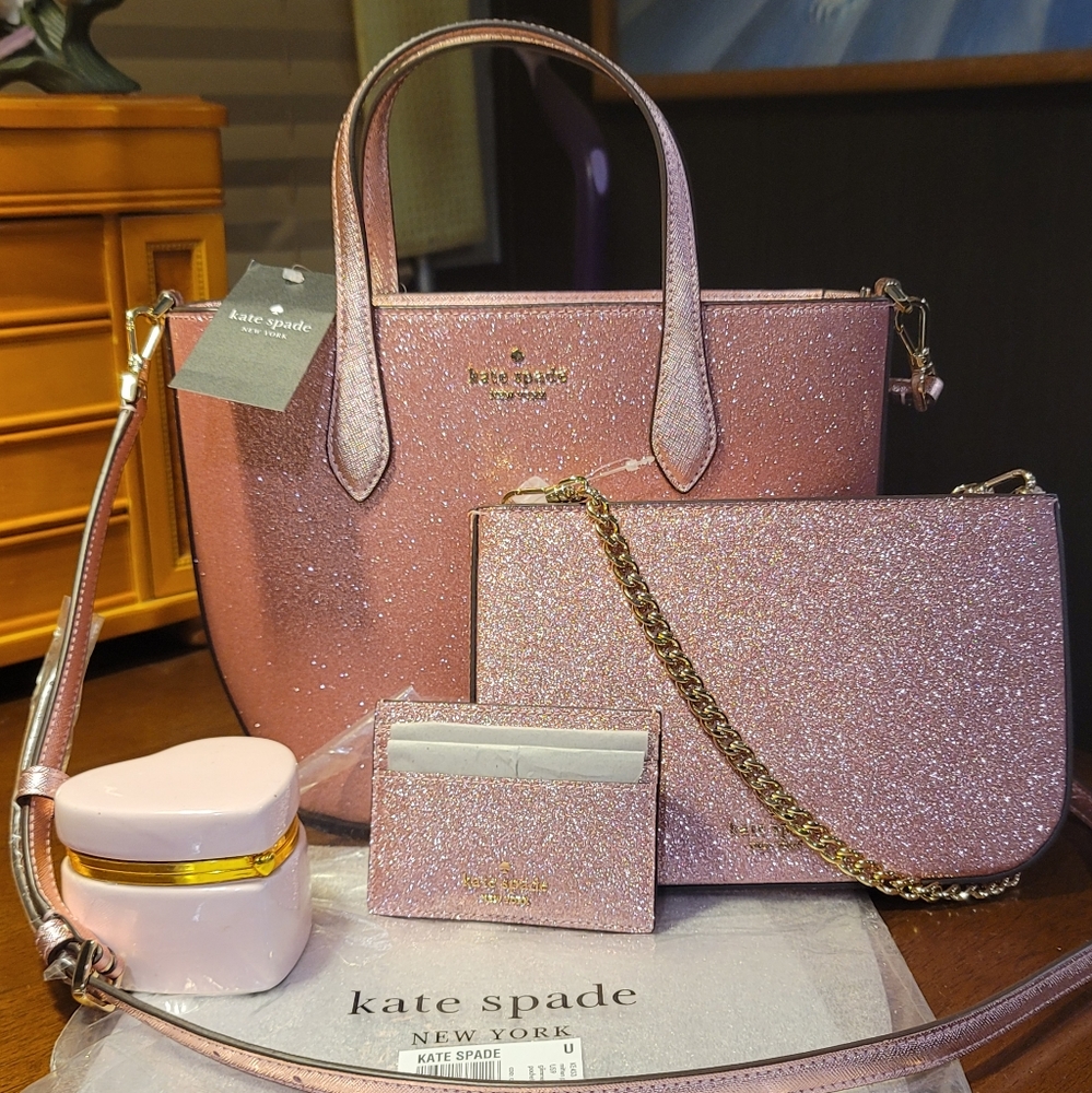 NWT Kate Spade 3 PC. Glimmer Set